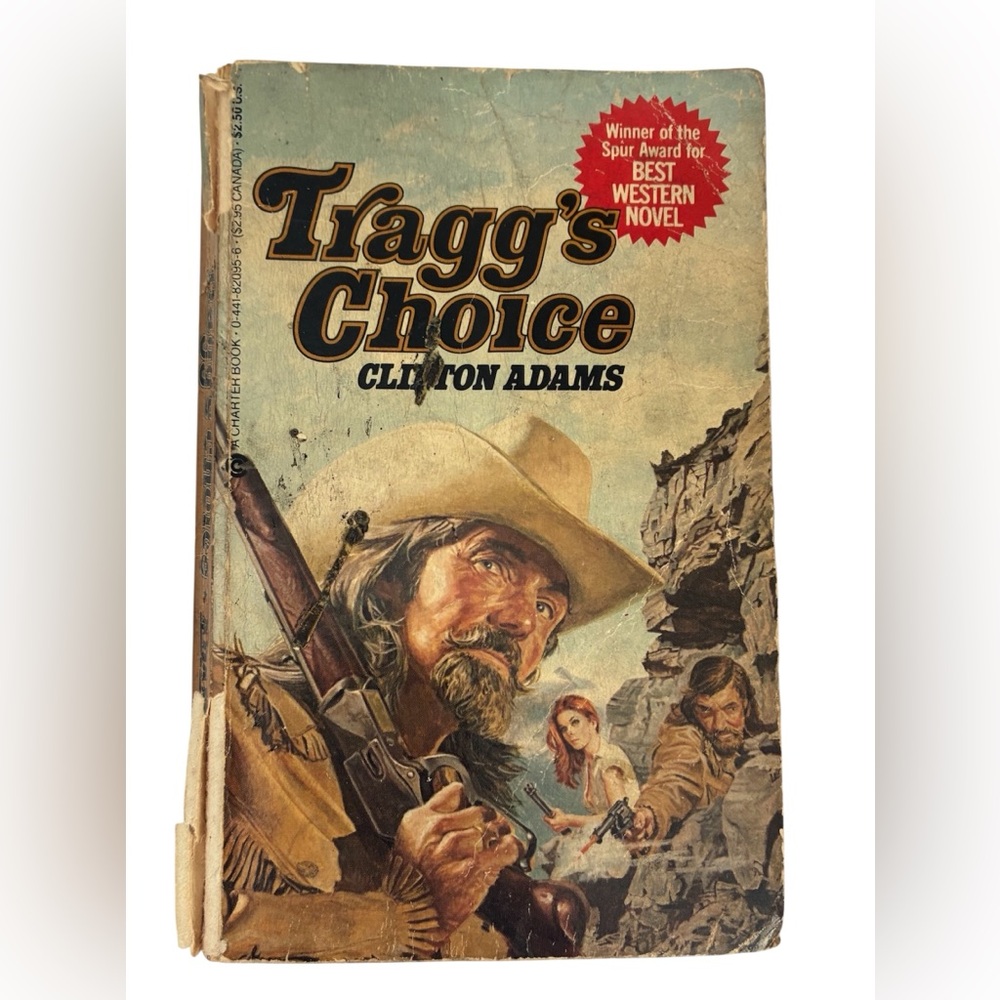 🎉3/$15 VINTAGE ‘TRAGG’S CHOICE’ CLIFTON ADAMS NOVEL